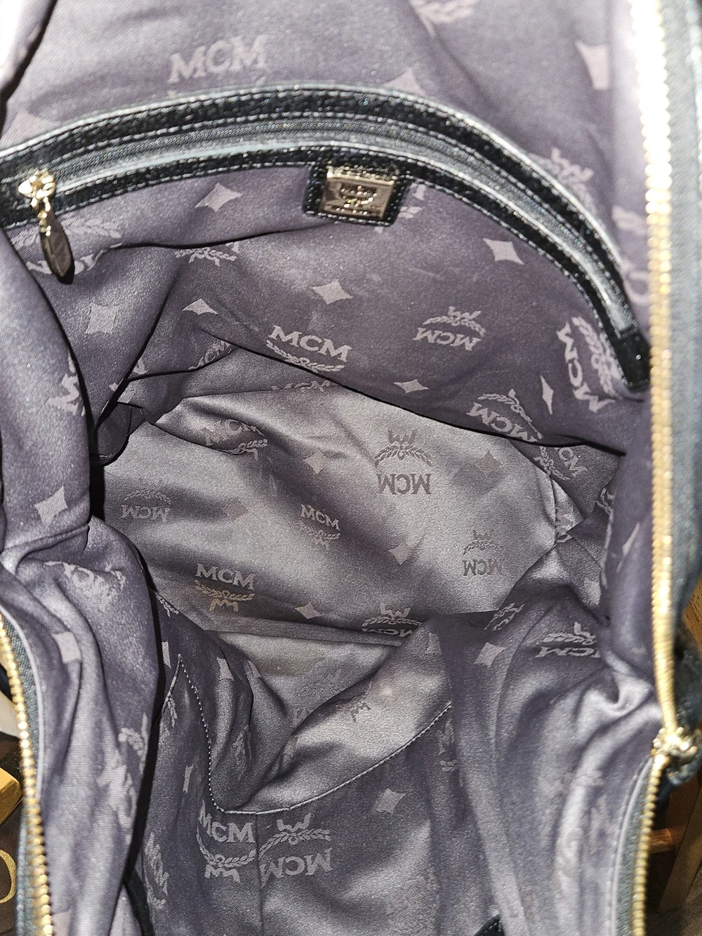 MCM Dome Shoulder Bag